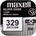 Maxell Бутонна батерия сребърна maxell sr731 sw - 329-, 1.55v (sr731 sw)