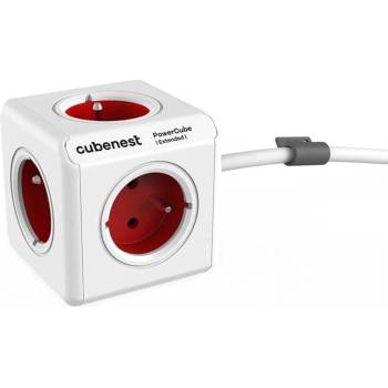 Cubenest PowerCube Extended 1,5 m biela červená