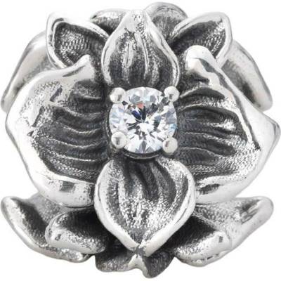 Šperk Krystalová Orchidej Čistota - Elfbeads Ag 925/1000, 4,5 g