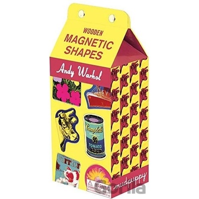 Andy Warhol Wooden Magnetic Shapes