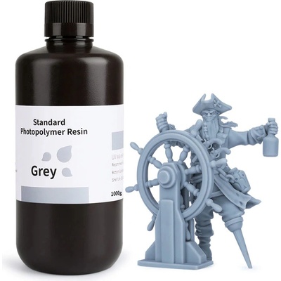 ELEGOO Standard Resin Grey 1kg – Zboží Živě