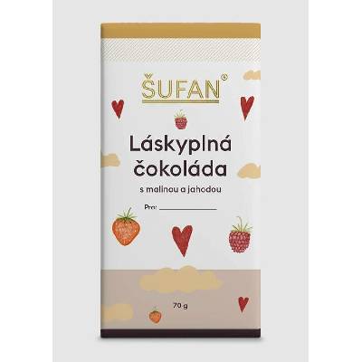 Šufan Láskyplná s malinou a jahodou 70 g