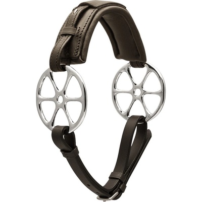 Spec udidlo hackamore Flower ring ebony