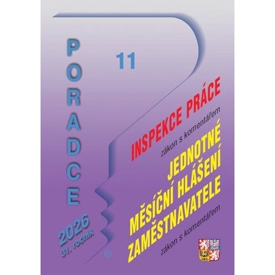 Poradce č. 11 / 2026 - Inspekce práce - Ladislav Jouza, Eva Dandová