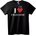 NOONEBRAND Тениска Обичам Chayanne - 3XL, Black