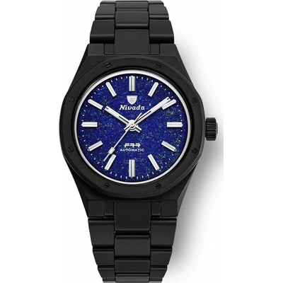 Nivada Grenchen F77 Black Lapis Lazuli