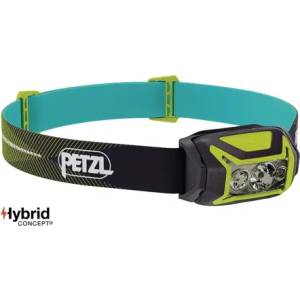 Petzl Челник petzl actik core 2025, Акумулаторна батерия, 625 Лумена, Зелен (e065ab03)