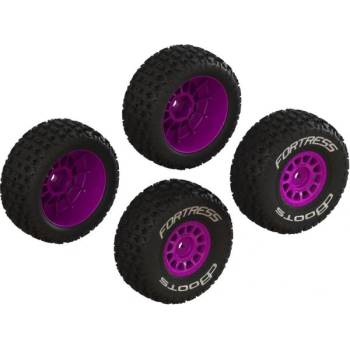 Arrma Колело с гума Arrma dBoots Fortress, розов диск (4): Grom