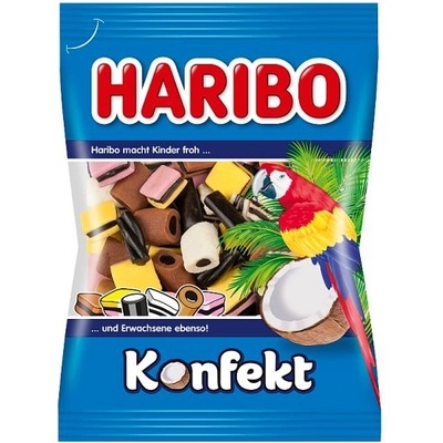 Haribo Konfekt cukrovinka s príchuťou sladkého drievka 100 g