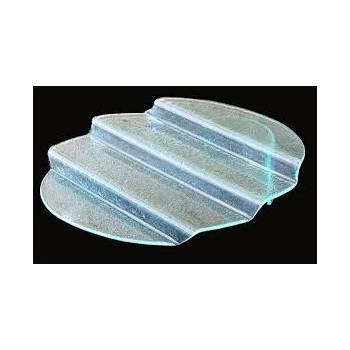 Image 1 of 3D the glassware company D-Дисплей за етажно сервиране ЕЛИПСА 31*45см-4 нива (6963-001) БЯЛО (0103109)