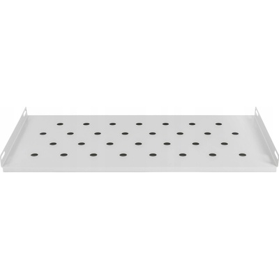 Pevná police Rack do skříně Netrack F-Line 1U 300 mm šedá – Hledejceny.cz