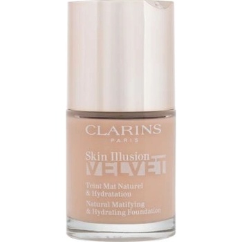 Clarins Skin Illusion Velvet Tekutý make-up s matným finišem s vyživujícím účinkem 107C 30 ml