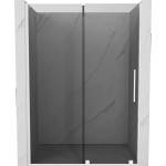 Mexen Velar плъзгаща се душ врата 130 см, графит, бяла - 871-130-000-41-20 (871-130-000-41-20)