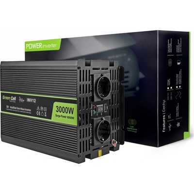 Green Cell INV12 12V/220V 3000W/6000W