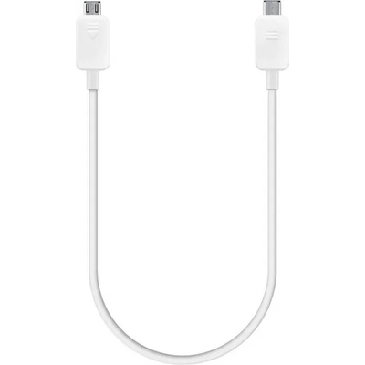 Samsung Кабел Samsung Power Sharing, от USB Micro B(м) към USB Micro B(м), бял (EP-SG900UWEGWW)