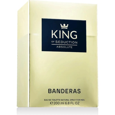 Antonio Banderas King of Seduction Absolute toaletná voda pánska 200 ml