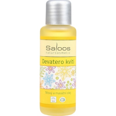 Saloos tělový a masážní olej Devatero kvítí 500 ml