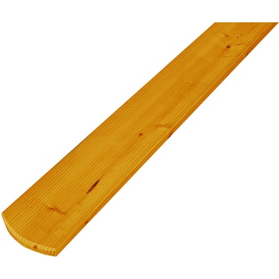 Plotovka severský smrk půlkulatá 95x18mm borovice Délka v mm:: 1500 mm
