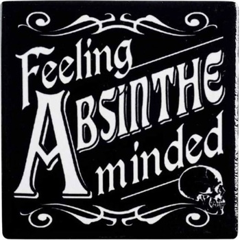 Alchemy gothic подложка за чаша ALCHEMY GOTHIC - Feeling Absinthe Minded - CC4