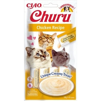 Inaba Churu Pyré cat Kura pre mačky 12 x 4 ks 672 g