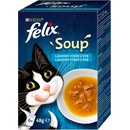 Felix Soup Original treska tuniak a platesa 6 x 48 g