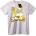 NOONEBRAND Тениска Homer Simpson Бира - 4XL, White