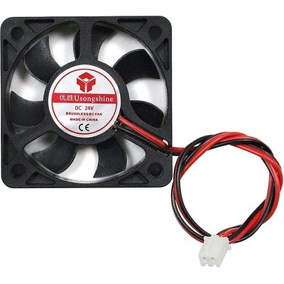 Usongshine Вентилатор 50х50x10mm 12/ 24V 2 Пина за 3Д Принтери