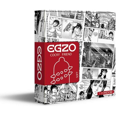 EGZO Dragon Lord`S 1 ks kondom se speciálními výstupky