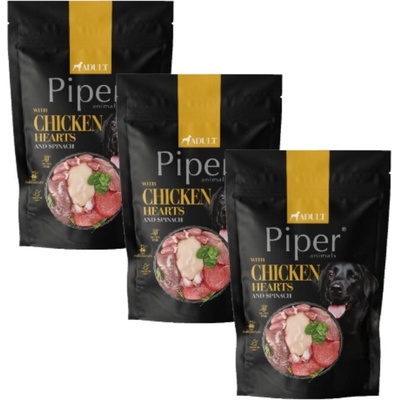 Dolina Noteci Piper s kuracími srdiečkami a špenátom 3 x 500 g