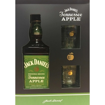 Jack Daniel's Apple 35% 0,7 l (darčekové balenie 2 poháre)