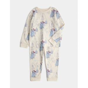 Marks & Spencer Пижама Disney Frozen (1-8 години) Marks & Spencer кремов Marks & Spencer | Bezhov | Момчешки | 2-3 години