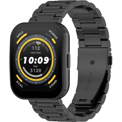 VSECHNONAMOBIL 84943 CLASSIC Kovový řemínek pro Amazfit Bip 5 / Bip 5 Unity černý od 365 Kč