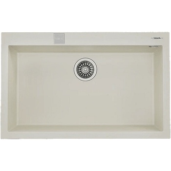 Teka Гранитна мивка, авт. клапан, за шкаф 80 см ForSquare 72.40 TG КРЕМ (М.1025.КР)