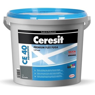 Ceresit CE40 AQUASTATIC flexibilná škárovacia hmota 2kg,01 Biela