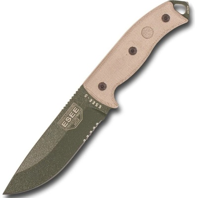 ESEE ESEE-5, zubaté ostří, OD čepel ESEE-5S-OD-E