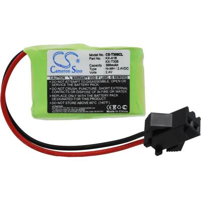 Cameron sino Батерия за телефон Panasonic KX-A16 KX-T1232 KX-T308 2, 4V 300mAh CS-T308CL Cameron Sino (CS-T308CL)