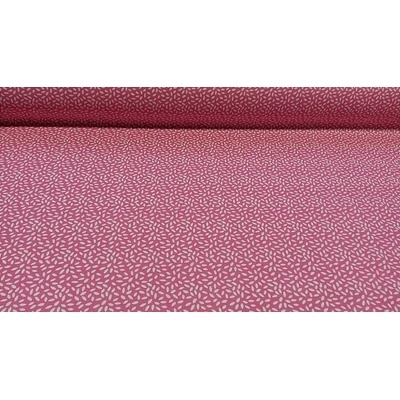Bavlnená látka STILI rose růžová šírka 160 cm