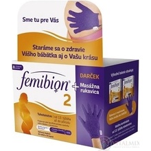 Femibion 2 Kys. listová a Metafolin + DHA + VIT.D3 DUOPACK 2x 28 tabliet + 2x 28 kapsúl