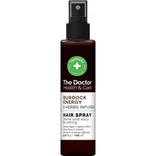 The Doctor Burdock Energy 5 Herbs Infused bezoplachový sprej na vlasy 150 ml