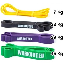 Workout set odporových gum Medium