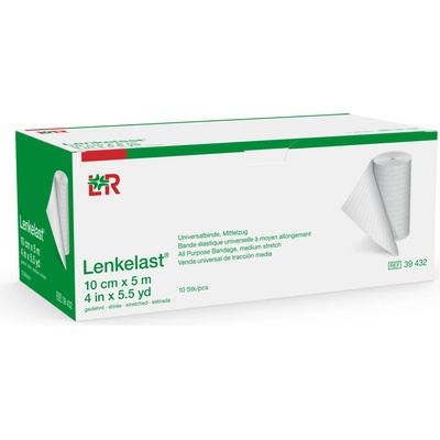 Lenkelast obinadlo elastické střední tah 10cm x 5m/1 ks