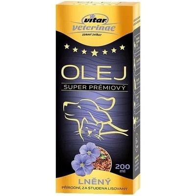 VITAR Veterinae ленено масло 200 ml