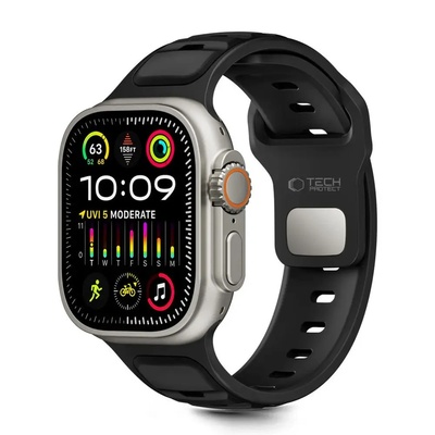 Tech-Protect Каишка Tech-Protect IconBand Line за Apple Watch 44 / 45 / 46 / 49 мм - Черна (5906302333455)