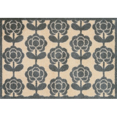 Turtle Mat Absorpčná rohožka do domácnosti Pop Flowers Neutral 60 x 85 cm