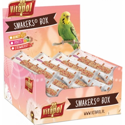 Vitapol Smakers Box ovocie/med pre andulky 540 g