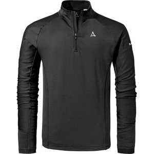 SCHÖFFEL Мъжки поларен пуловер Schöffel Longsleeve Cascata Fleece jumper - Black - размер 54 (EU) (005-5789-0115)