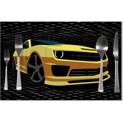 Sablio Prostírání Chevrolet Camaro Puntíky 40x30cm