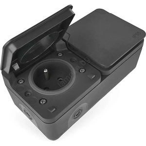 EMOS Двойно гнездо за влажна среда ip55 (ems1222)