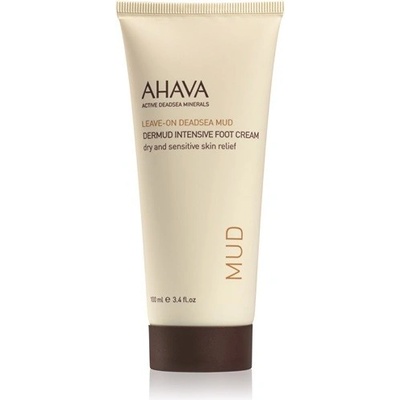 Ahava Deadsea Mud intenzivní krém na nohy pro suchou a citlivou pokožku Paraben Free 100 ml