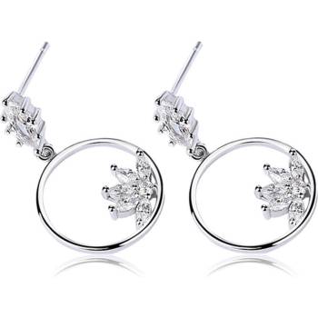 Silenti Jewelry Сребърни обеци "Красота